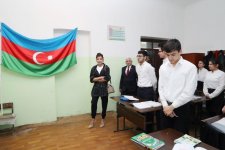 Первый вице-президент Мехрибан Алиева ознакомилась с условиями в яслях-детском саду №229 в Бузовне, в гимназии в Мардакяне и школе №32 Лачинского района (ФОТО) (версия 2)