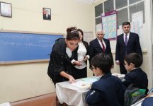 Первый вице-президент Мехрибан Алиева ознакомилась с условиями в яслях-детском саду №229 в Бузовне, в гимназии в Мардакяне и школе №32 Лачинского района (ФОТО) (версия 2)