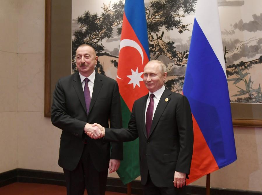 Владимир Путин: Россия и впредь будет прилагать усилия в направлении урегулирования нагорно-карабахского конфликта