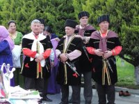 Гусарские бабушки вызвали удивление в Хачмазе (ФОТО)