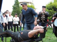 Гусарские бабушки вызвали удивление в Хачмазе (ФОТО)