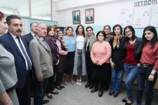Первый вице-президент Мехрибан Алиева встретилась с вынужденными переселенцами (ФОТО)