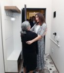 Первый вице-президент Мехрибан Алиева встретилась с вынужденными переселенцами (ФОТО)