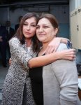 Первый вице-президент Мехрибан Алиева встретилась с вынужденными переселенцами (ФОТО)