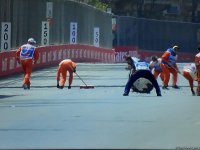 Формула 1 в Баку: Пилот команды Williams  прервал первый свободный заезд (Фото)