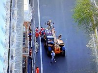 Еще одна авария на гонках Формулы 1 в Баку (ФОТО)