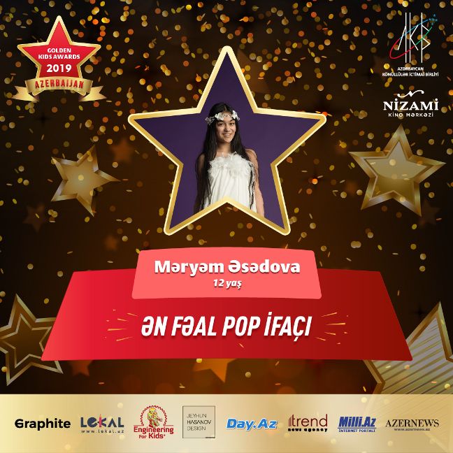 Названы очередные номинанты Azerbaijan Golden Kids Awards 2019 (ВИДЕО, ФОТО)