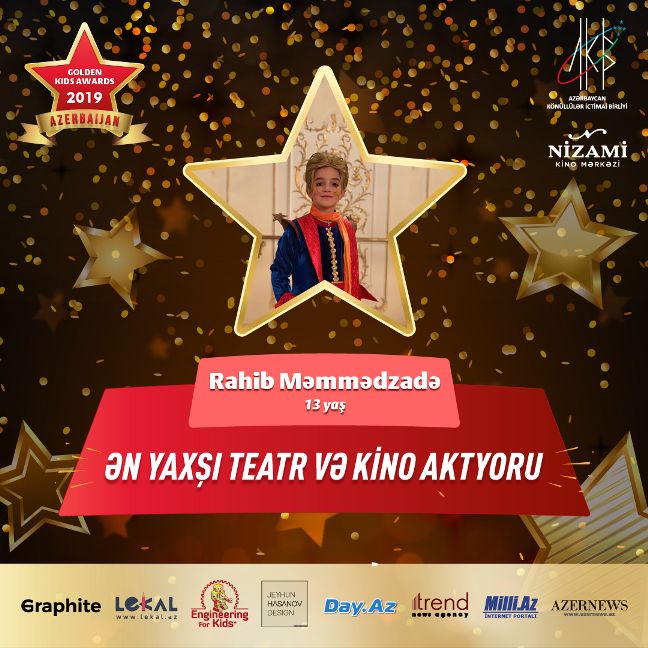 Названы очередные номинанты Azerbaijan Golden Kids Awards 2019 (ВИДЕО, ФОТО)