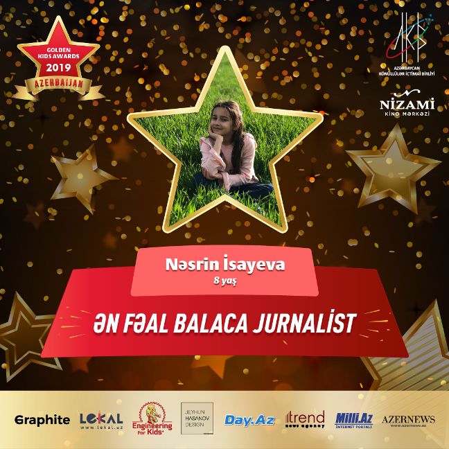 Названы очередные номинанты Azerbaijan Golden Kids Awards 2019 (ВИДЕО, ФОТО)