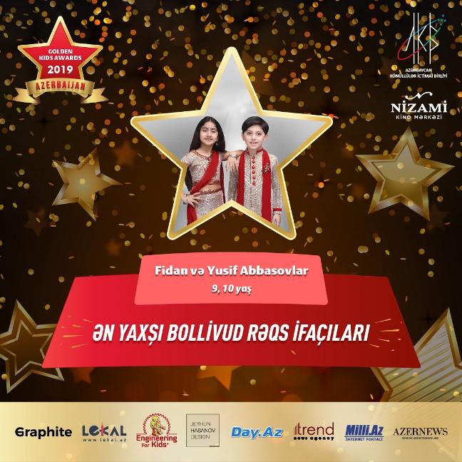 Названы очередные номинанты Azerbaijan Golden Kids Awards 2019 (ВИДЕО, ФОТО)