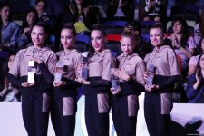 В рамках Кубка мира в Баку состоялась церемония награждения групповых команд по итогам многоборья (ФОТО)