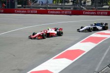 В рамках Гран при Формулы 1 SOCAR Азербайджан стартовала вторая гонка F2 (ФОТО)