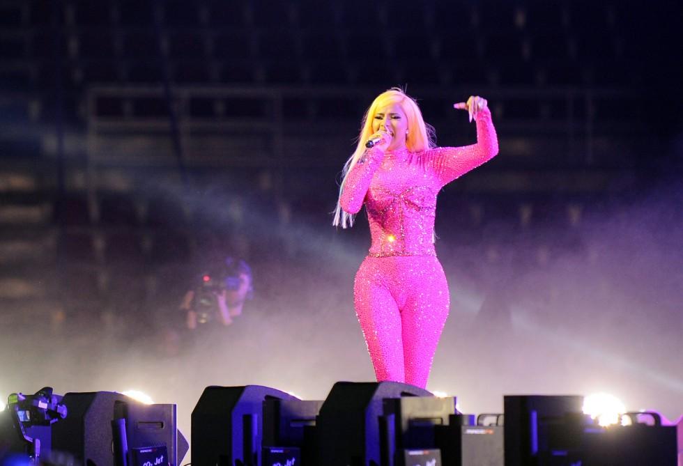 Зажигательное шоу Cardi B: Азербайджан - прекрасная страна, хорошие люди, вкусная еда (ВИДЕО, ФОТО)