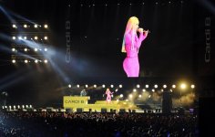 Зажигательное шоу Cardi B: Азербайджан - прекрасная страна, хорошие люди, вкусная еда (ВИДЕО, ФОТО)