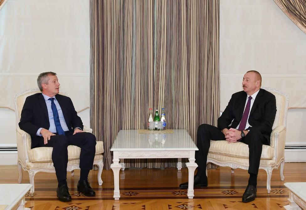 Президент Ильхам Алиев принял председателя Палаты депутатов Национального конгресса Аргентины (версия 2)
