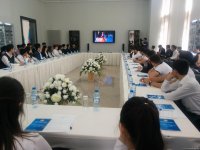 В Академии СГБ им. Г.Алиева прошел интерактивный семинар на тему пользы и вреда соцсетей (ФОТО)