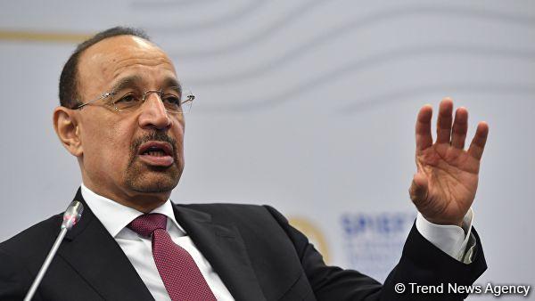 Аль-Фалих рассказал о планах по добыче нефти Саудовской Аравией