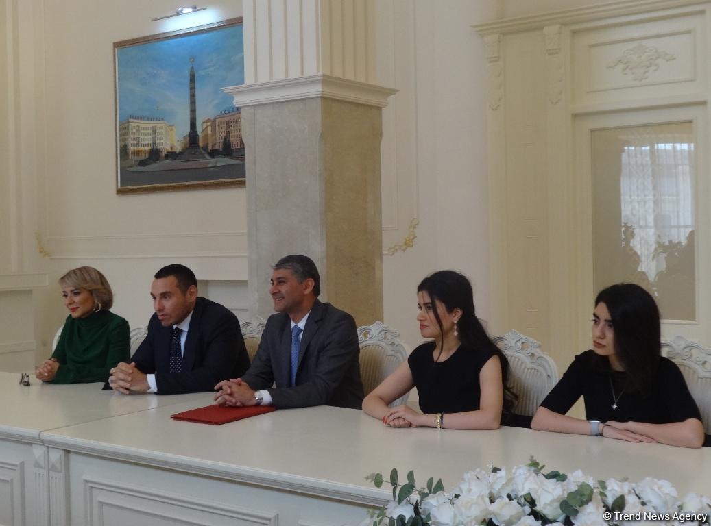 Тунзале Агаевой вручили сертификат Звездного посла II Европейских игр - 2019 в Минске (ФОТО)