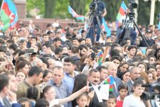 Фонд Гейдара Алиева организовал концертную программу в Агдаме (ФОТО)