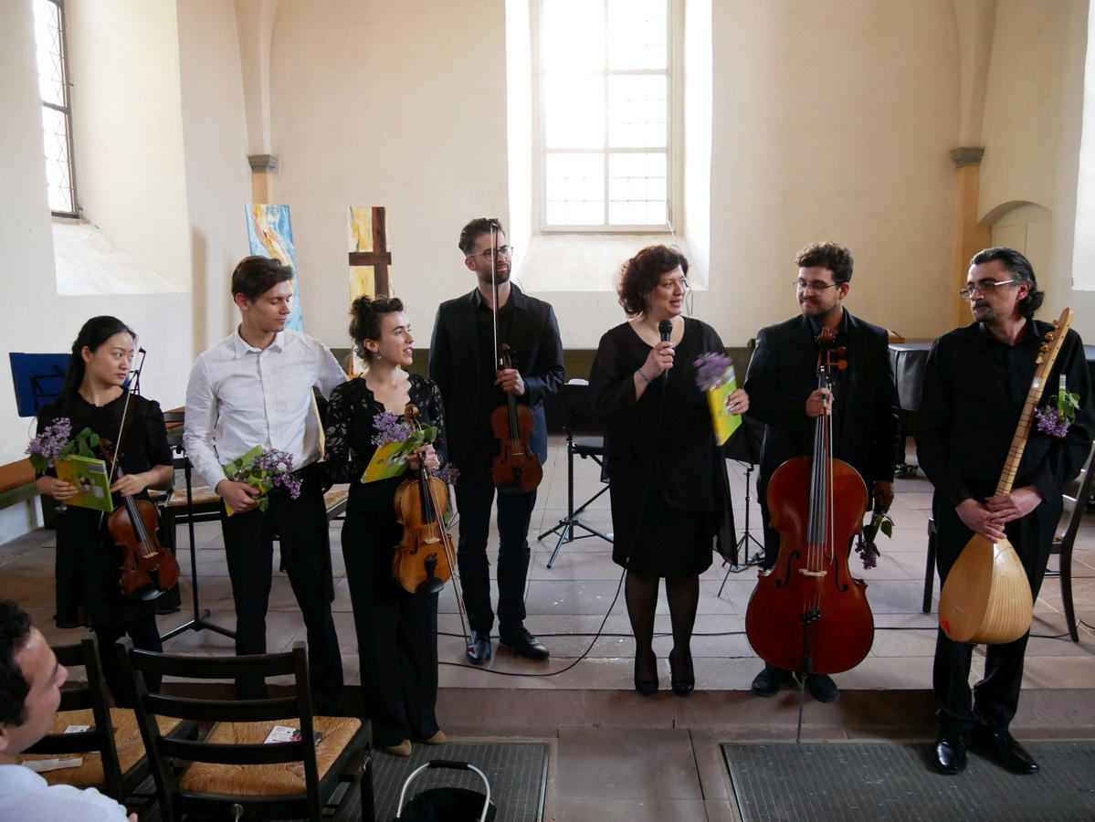 Страна огней Азербайджан в церкви Германии (ФОТО)