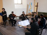 Страна огней Азербайджан в церкви Германии (ФОТО)