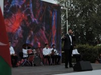 Фонд Гейдара Алиева организовал для жителей Хачмаза концерт (ФОТО)