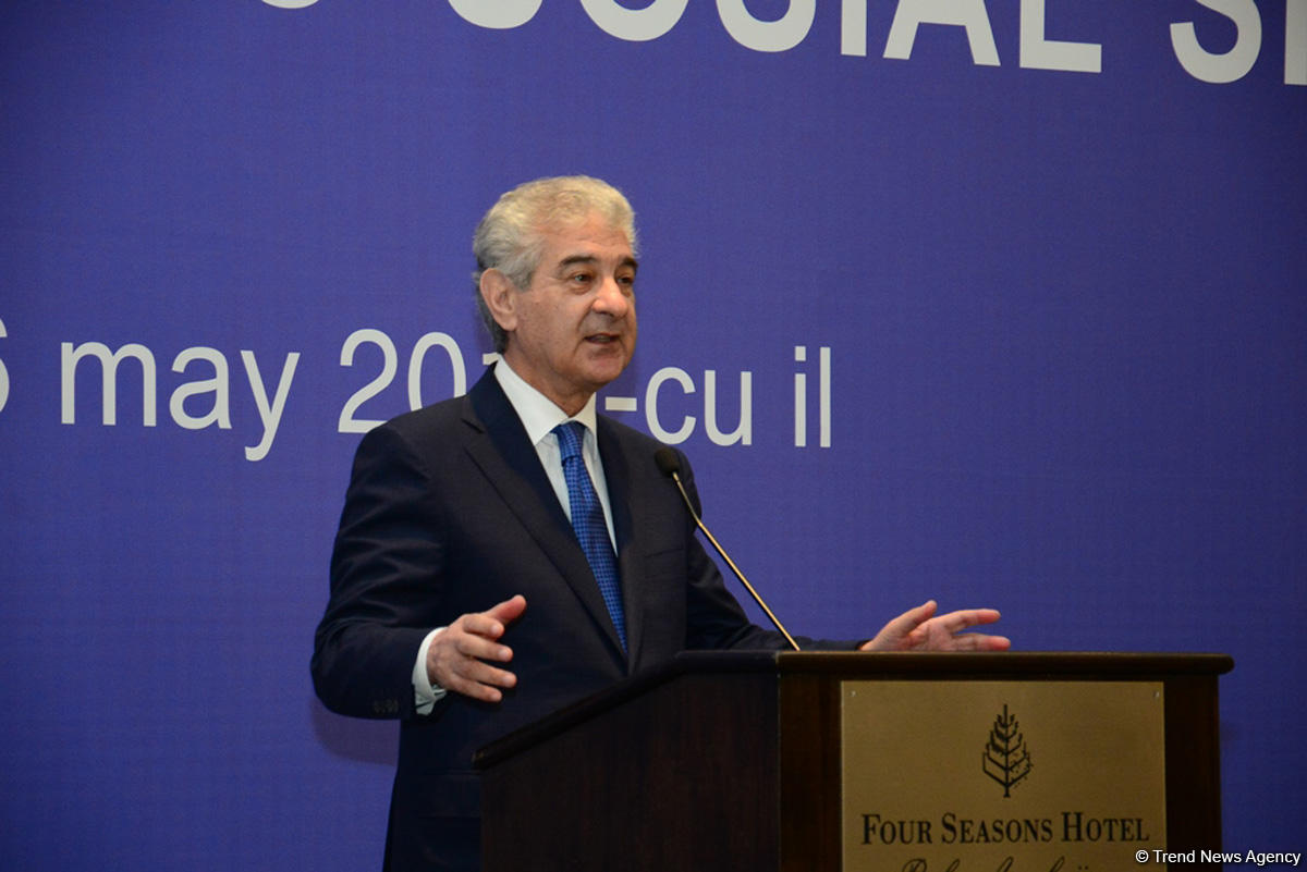 Правящая партия Азербайджана провела мероприятие, посвященное социальной политике великого лидера Гейдара Алиева (ФОТО)