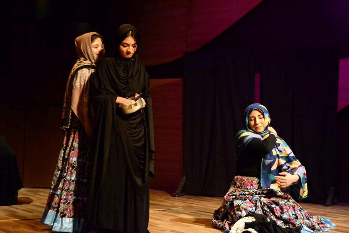 События селения Данабаш в центре Баку (ФОТО)