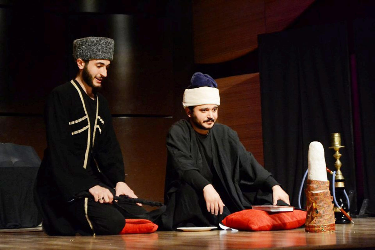 События селения Данабаш в центре Баку (ФОТО)