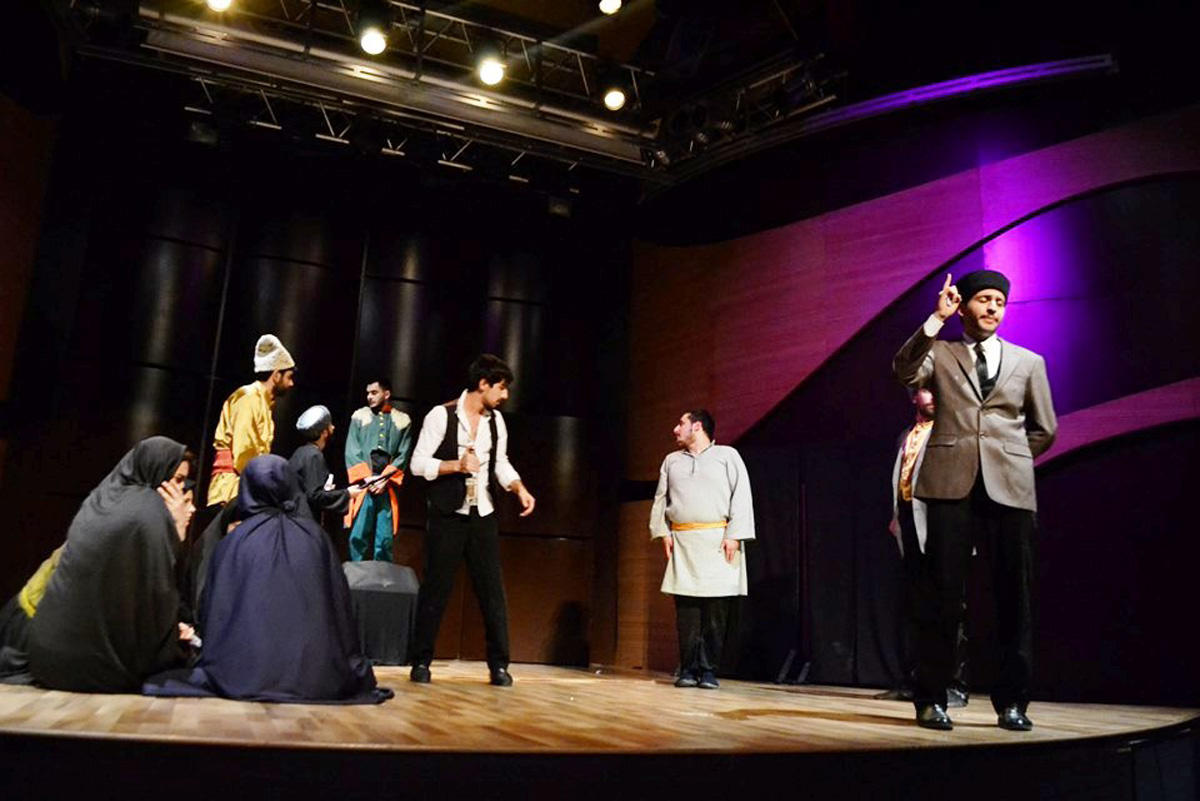 События селения Данабаш в центре Баку (ФОТО)