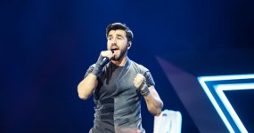 Роботы на сцене: первая репетиция Чингиза Мустафаева на "Евровидении 2019" (ФОТО, ВИДЕО)