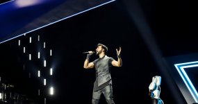 Роботы на сцене: первая репетиция Чингиза Мустафаева на "Евровидении 2019" (ФОТО, ВИДЕО)