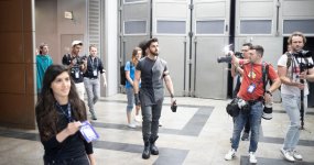 Роботы на сцене: первая репетиция Чингиза Мустафаева на "Евровидении 2019" (ФОТО, ВИДЕО)