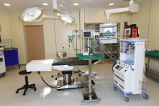 Президент Ильхам Алиев и Первая леди Мехрибан Алиева приняли участие в открытии Гобустанской районной центральной больницы (ФОТО) (версия 2)