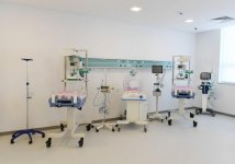 Президент Ильхам Алиев и Первая леди Мехрибан Алиева приняли участие в открытии Гобустанской районной центральной больницы (ФОТО) (версия 2)