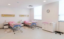 Президент Ильхам Алиев и Первая леди Мехрибан Алиева приняли участие в открытии Гобустанской районной центральной больницы (ФОТО) (версия 2)