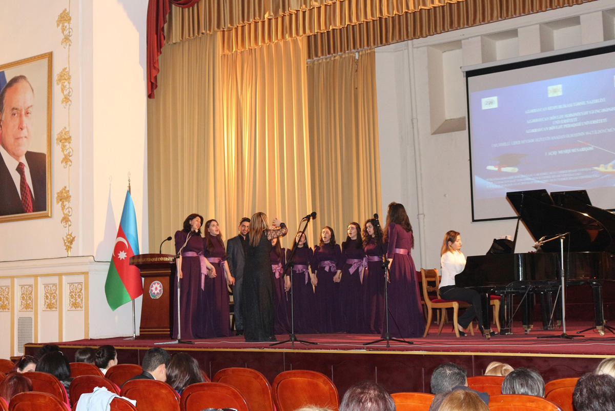 Будущие учителя Азербайджана определили лучших в музыкальном соревновании (ФОТО)