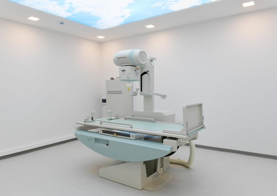 Президент Ильхам Алиев и Первая леди Мехрибан Алиева приняли участие в открытии Гобустанской районной центральной больницы (ФОТО) (версия 2)