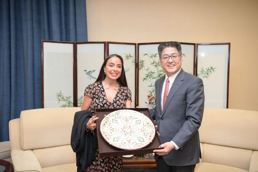 Вице-президент Фонда Гейдара Алиева Лейла Алиева встретилась в Пекине с заместителем главы МИД Китая (ФОТО)