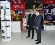 Президент Ильхам Алиев ознакомился с международными выставками WorldFood Azerbaijan и Caspian Agro (ФОТО) (версия 2)