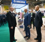 Президент Ильхам Алиев ознакомился с международными выставками WorldFood Azerbaijan и Caspian Agro (ФОТО) (версия 2)