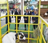 Президент Ильхам Алиев ознакомился с международными выставками WorldFood Azerbaijan и Caspian Agro (ФОТО) (версия 2)