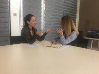 Жизнь прекрасна в Баку. Когда можно не видеть, но творить! (ВИДЕО, ФОТО)