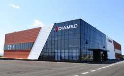 Президент Ильхам Алиев принял участие в открытии завода по производству шприцев в Пираллахинском промышленном парке (ФОТО)