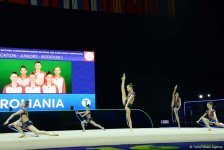 В Баку стартовал Чемпионат Европы по художественной гимнастике (ФОТО)