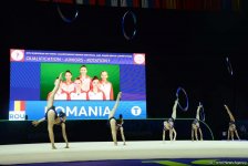 В Баку стартовал Чемпионат Европы по художественной гимнастике (ФОТО)
