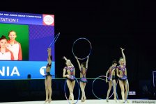 В Баку стартовал Чемпионат Европы по художественной гимнастике (ФОТО)