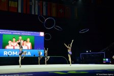 В Баку стартовал Чемпионат Европы по художественной гимнастике (ФОТО)