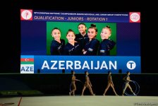 В Баку стартовал Чемпионат Европы по художественной гимнастике (ФОТО)