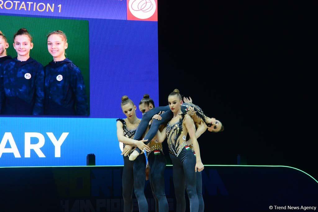 В Баку стартовал Чемпионат Европы по художественной гимнастике (ФОТО)